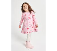 Brand Threads Girl's Peppa Pig Dress | Size: 3-4 Years Brand Threads Multicolor 3-4 Years