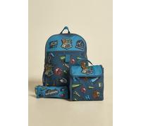 Brand Threads Harry Potter 5 Piece Hogwarts Backpack Set Brand Threads Multicolor One Size