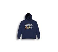 Brand Threads Italian Brainrot Kids Hoodie - Hooded Pullover | Navy | Kids | 5/6-12/13 Years | Machine-washable, Officially licensed
