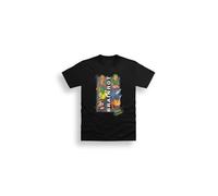 Brand Threads Italian Brainrot Kids t Shirt - Short Sleeve, Crew Neck Graphic tee | Black | 100% Cotton | Kids | 9/10-16/17 Years | Machine-Washable