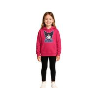 Brand Threads Kuromi girls hoodie - long sleeve pullover, cotton hoodie | hot pink | 100% cotton | kids | 1-13 yrs