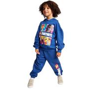 Brand Threads LEGO Fortnite Boys Jogger Set - Soft Sweatshirt & Jogger Bottoms, Character All-Over Print, Comfortable Kids Daywear Loungewear, Gifts for Boys, Machine Washable