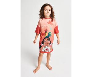 Brand Threads Moana Nightie in Pink | Size: 3-4 Years Brand Threads Pink 3-4 Years