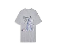 Brand Threads Winnie the Pooh Eeyore Women's Nightie - Soft Character Nightdress, All-Over Print Ladies Sleepwear, Comfortable Night Dress Loungewear, Machine Washable