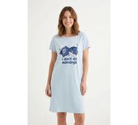 Brand Threads Women's Stitch Nightie in Blue | Size: XL Brand Threads Blue XL