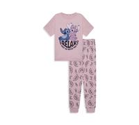 Brand Threads Women's Stitch Pyjama in Pink | Size: Medium Brand Threads Pink M