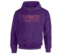 Brand88 Be An Eleven, Adults Hoodie - Purple L