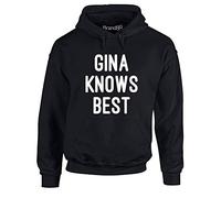 Brand88 - Gina Knows Best, Adults Hoodie