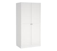 Furniture To Go Brande Wardrobe With 2 Frame Doors In White