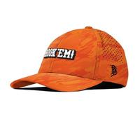 Branded Bills Unisex's Curved Performance Baseball Cap, Blaze Orange Camo, One Size