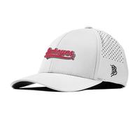 Branded Bills Unisex's Curved Performance Baseball Cap, White, One Size