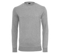 Branded Blanks Men's Mtxxx2-mr.tee Plain Crewneck Sweatshirt, Gray, S
