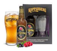 Branded Glass Cider Gift Set Premium Mixed Fruit Cider 330ml Bottle Deco