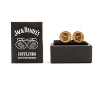 Branded Jack Daniel's Whisky Oak Barrels Cufflinks Limited Edition Boxed Gift