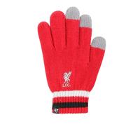 Branded Knitted 47 Gloves Liverpool FC Red One Size