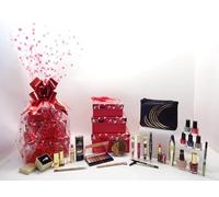 Branded Mother's Day 3-Tier Luxury Beauty Gift Hamper for Her - 24pc Unique Handmade Makeup Gift Set + Bonus Jewellery Box | Stunning Gift for Mum