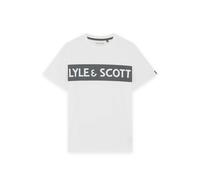 branded sports T-shirt Lyle & Scott Blanc L