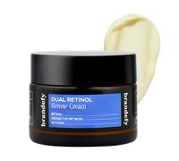 Brandefy Dual Retinol Renew Cream with 0.3% Retinol & 1% Granactive Retinoid Renew Retinol Face Moisturizer for Wrinkles & Fine Lines Made in The US