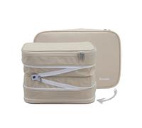 Branden-Compression Packing Cube, Sand Beige, XL