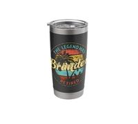 Branden Legend Has Retired Personalized Retirement Stainless Steel Insulated Tumbler