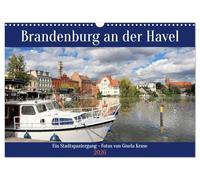 Brandenburg an der Havel - A walk through the city UK-Version (Wall Calendar 2026 DIN A3 Landscape), CALVENDO 12 Month Wall Calendar