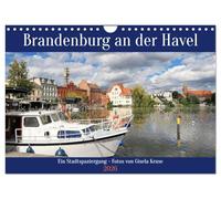 Brandenburg an der Havel - A walk through the city UK-Version (Wall Calendar 2026 DIN A4 Landscape), CALVENDO 12 Month Wall Calendar