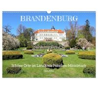 Brandenburg - Beautiful places in the district of Potsdam-Mittelmark UK-Version (Wall Calendar 2026 DIN A3 Landscape), CALVENDO 12 Month Wall Calendar