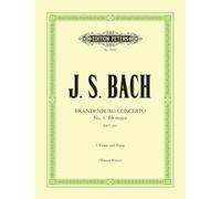Bach: Brandenburg Concerto No. 6 B Flat BWV 1051 (2 Violas and Piano) (EP71029) (Edition Peters)