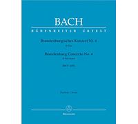 Brandenburg Concerto No.6 in B-flat major BWV 1051 (Full Score)