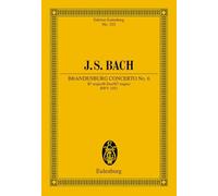 Brandenburg Concerto No.6 in Bb Major, BWV 1051. Miniature Score