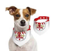 Brandenburg Flag Dog Bandana for Small Medium Large Dogs, Cat Dogs Kerchief Triangle Bibs Scarf for Girl Or Boy