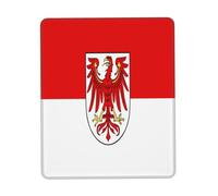 Brandenburg Flag Gaming Mouse Pad, Full-Print Design with 3mm Rubber Base, Ergonomic and Durable for Office, Gaming, and Study