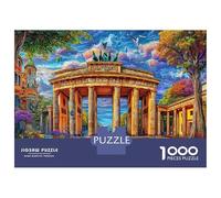 Brandenburg Gate 1000 Piece Jigsaw Puzzle with Whimsical Design - A Charming Challenge for Adults And Kids Age 14 Years Up38x26cm/1000pcs