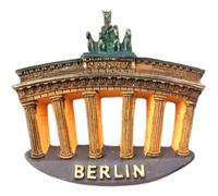 Brandenburg Gate Berlin Germany Fridge Magnet Travel Souvenir Decorative Sticker for Kitchen Home Office Collectible Metal Magnetic Decor