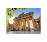 Brandenburg Gate in spring, Berlin，Jigsaw Puzzles for Adults 1000 Piece Jigsaw Puzzles for Adult Educational Game Challenge Toy -R48