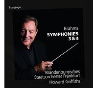 Brandenburgisches/Griffiths - Brahms: Symphonies 3 4