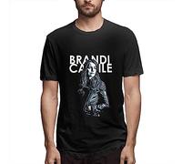 Brandi Carlile T-Shirt Black Graphic Unisex Tee Shirt 3XL