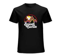 Brandi Music Carlile Unisex T-Shirt Printed Tee Graphic Top Men Black Shirt L