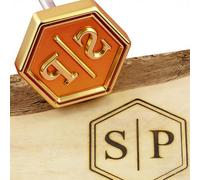 Branding Irom for Wood Custom Branding Iron Wood Leather Burning Stamp Handcrafted by Design Gift for Woodworkers (1"x1")