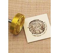 Branding Iron for Wood Custom Metal Branding Iron Stamps for Wood Bread Meat Food Leather Paper (1"x1")