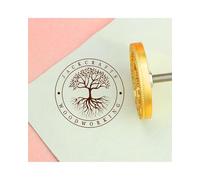 Branding Iron for Wood Personalized Wood Branding Iron Custom Burning Brand Stamp Logo Design for Woodworking and Baking (1"x1")
