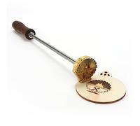 Branding Iron Personalized Logo Branding Iron for Wood Custom Wood Branding Iron Leather Stamp for Woodworking (3"x3")