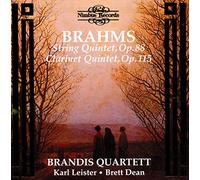 Brandis Quartett - Johannes Brahms: String Quintet, Op. 88, Clarinet Quintet, Op. 115
