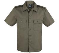 Brandit 1/2 Sleeve US Shirt Short-sleeved Shirt olive 4XL