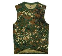 Brandit sleeveless Shirt, olive green/black, size XL
