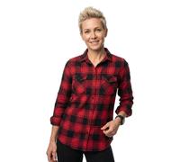 Brandit Women's AMY Flannel shirt - Red/Black