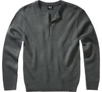 Brandit Armee Pullover, black-grey, size L for Men