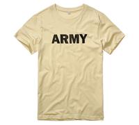 Brandit Army T-Shirt, beige, size 2XL for Men