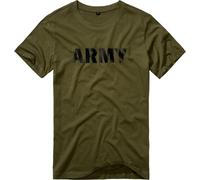 Brandit Army T-Shirt, green, size M for Men