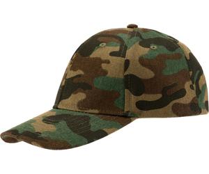 Brandit Base Cap, Woodland